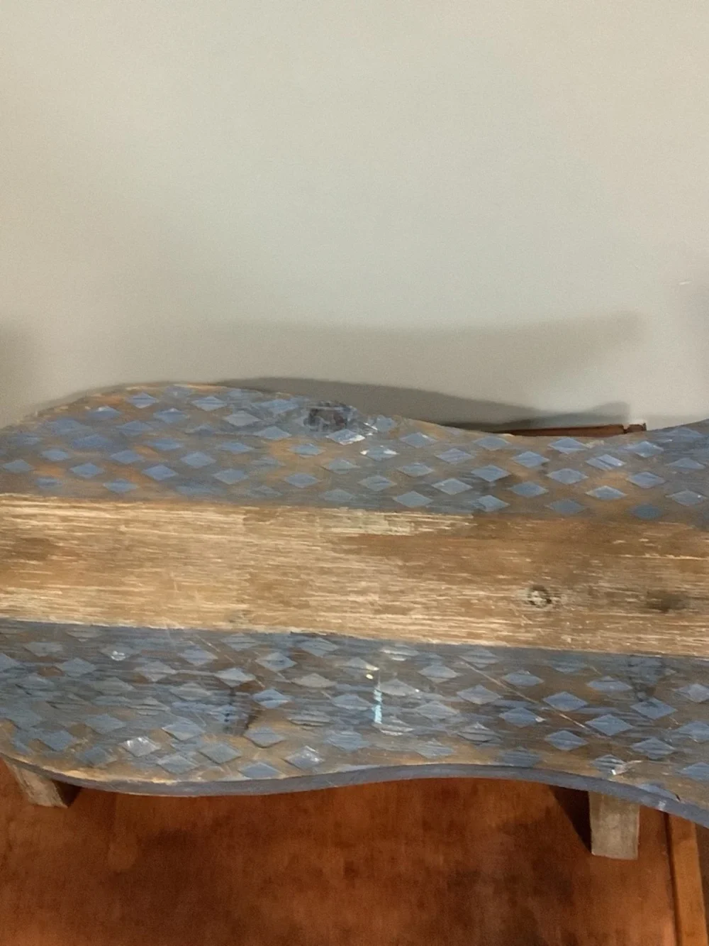 Step stool, fish theme